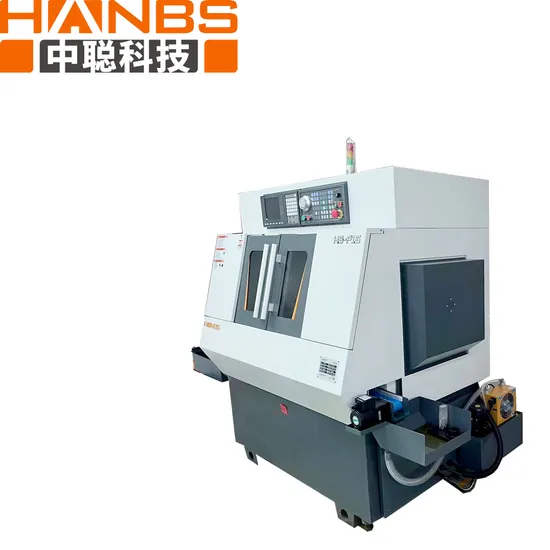 Hanbs High Precision Speed CNC Lathe with Double Spindle and Double Row