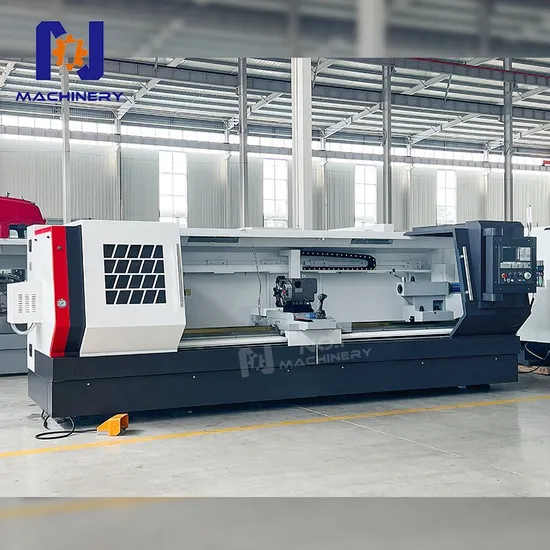 Ck6180 CNC Lathe Machine with Gear Box Horizontal Turning Machine High-Precision Flat Bed CNC Lathe