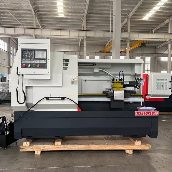 Heavy Duty Ck6140 Metal Bench Lathe Machine Fanuc CNC Lathe