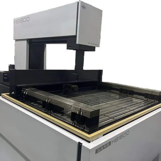 China 0.005mm Ssg Wire Cutting CNC Machine Tool EDM Manufacture Hb1600