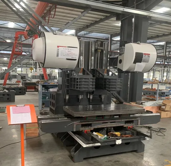 Nmc 60vs-2 Direct Sale Factory of Double Tool Magazine High Rigidity CNC Vertical Milling Machining