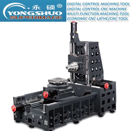 Horizontal CNC Lathe/Horizontal CNC Miller Box Way/CNC Milling Machine Center
