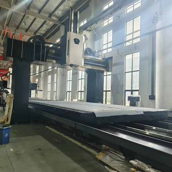 Taiwan Dawei Large Square RAM CNC Gantry Machine Center Dvf-6033