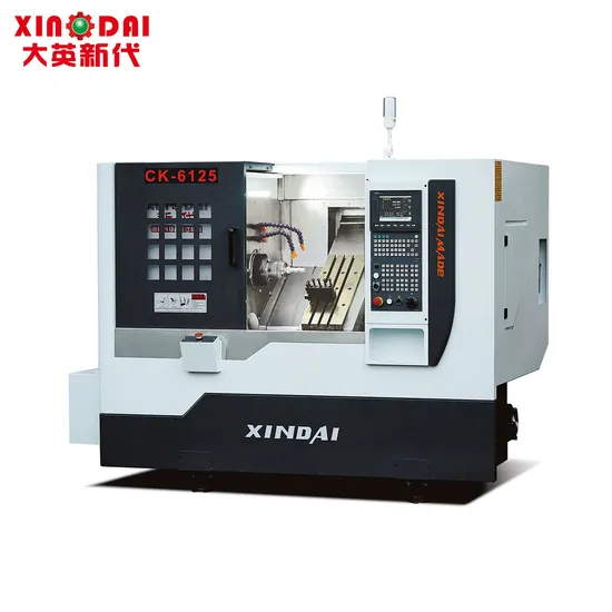 Horizontal High Rigidity Monolithic Cast Iron Bed Machine Ck6125