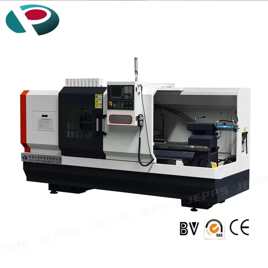 Heavy Duty Automatic Metal Bench Desktop Ck6150 Flat Bed CNC Lathe