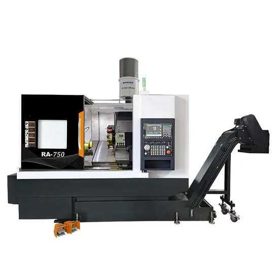 Fully Automatic Vertical CNC Slant Bed Lathe for Industrial Metal Cutting Solutions