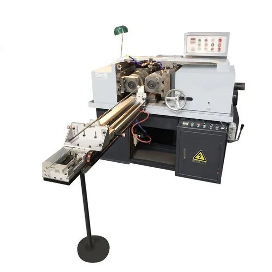 Fast Automatic Straightening Machine for Long Bolts, Optical Shafts