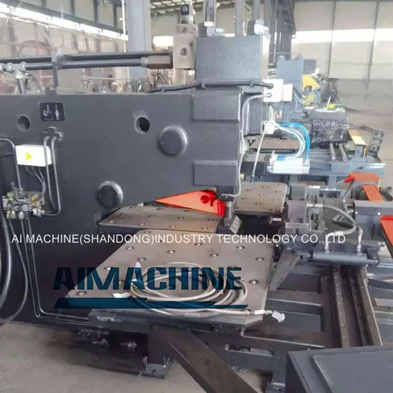 CNC Steel Plate Marking Punching Drilling Machine with Max 40mm Drilling Thickness