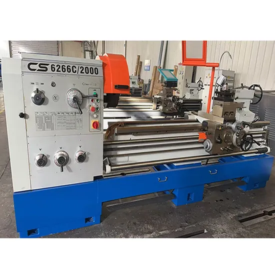 China High Precision Manual Metal Gap Lathe Machine CS6266c with 105mm Bore