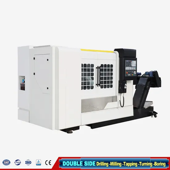 Efficient Double Side Turning Machine Tool Manufacturer CNC Lathe Machine