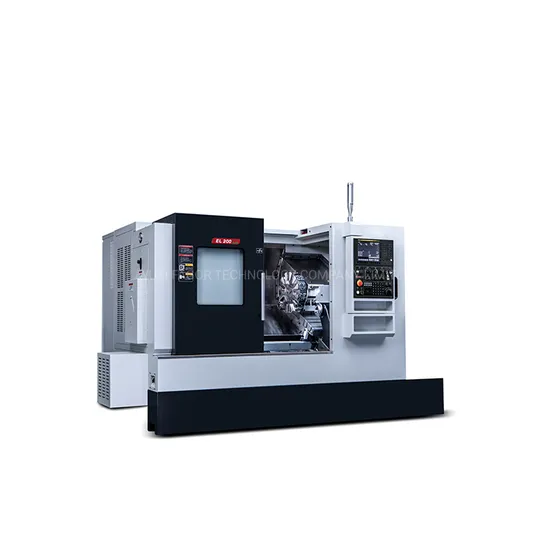 High Precision EL200L Fanuc System CNC Turning Center Slant Bed Lathe