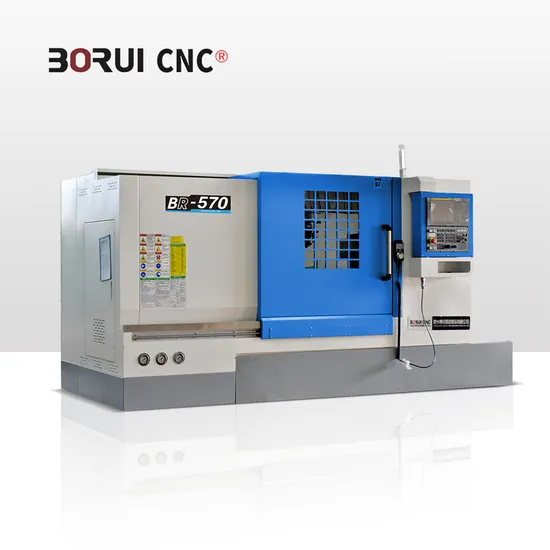 CNC Turning Center CNC Machinery Br-570 Slant Bed CNC Lathe Machine Slant Bed Lathe
