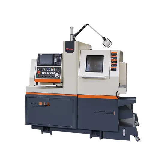 Customizable B13 Double Spindle Swiss Type Automatic CNC Lathe with 2 Spindle
