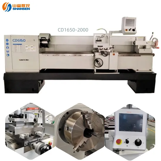 CD6150-2000 Gap Bed Horizontal Metal Servo Motor Lathe Machine
