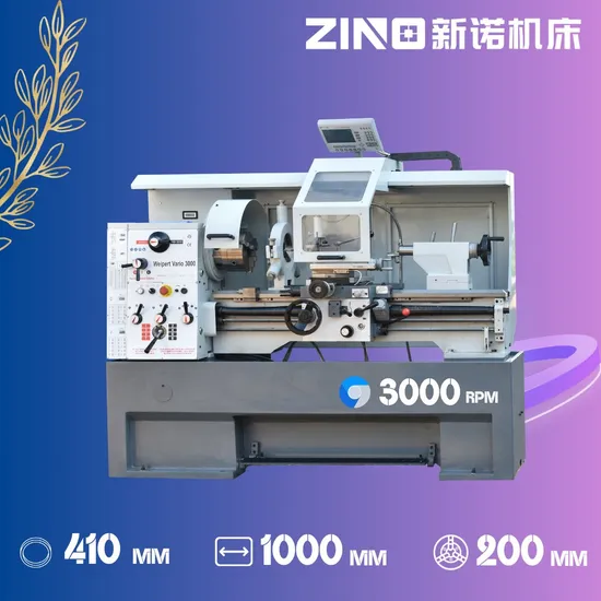 Cm6241V*1000mm Conventional Lathe for Metal Cutting with Stepless 30-3000 Rpm