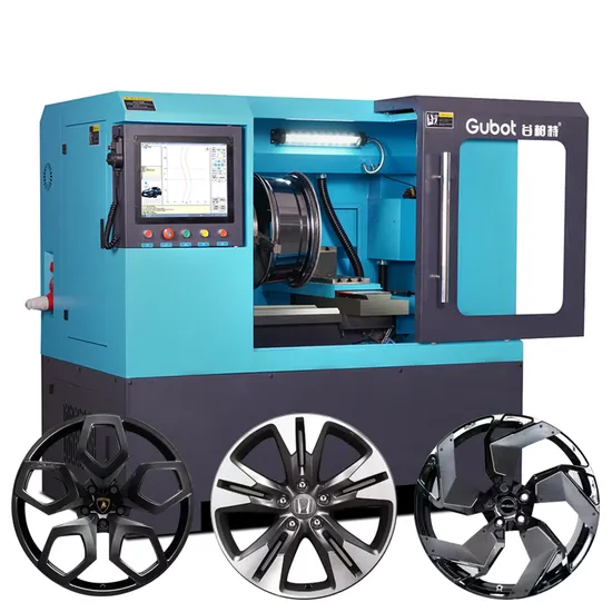 2023 Gubot New Diamond Cut Wheel Repair Machine Horizon Model for Low Price