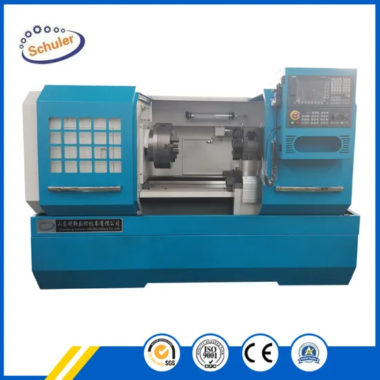 Flat Bench Cutting Horizontal Metal Machine Turret Turning Tool Vertical Professional CNC Lathe