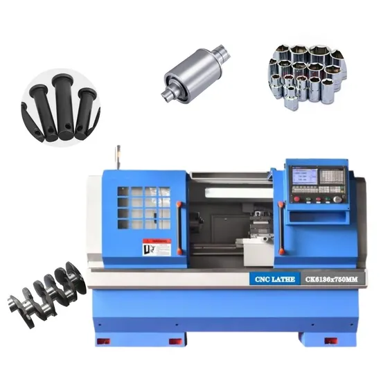 High Rigidity and Precision Model Ck6136 Flat Bed CNC Lathe Fabricado En China