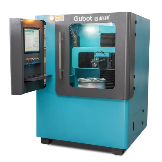 Gubot CNC Lathe Machine Tools for Cutting Car Wheel Rim Repair CNC Lathe