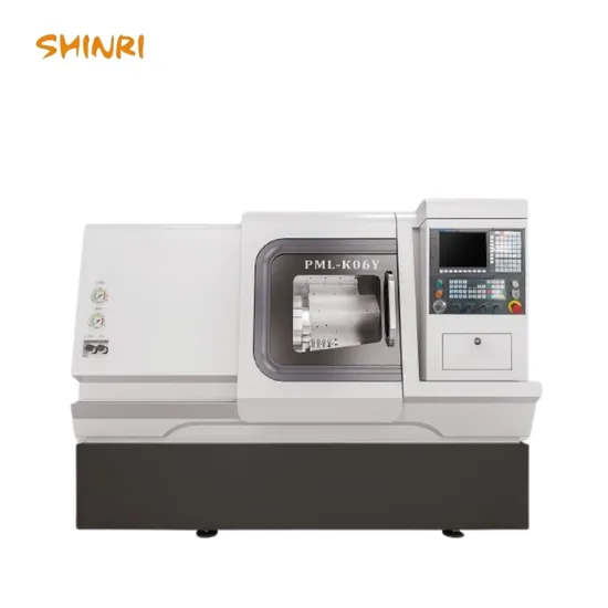K06y 3-Axis Power Turret Slant Bed CNC Machine Tool Spindle A2-5 or A2-6 Lathe