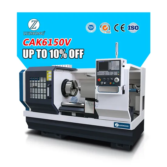 Automatic Monthly Deals CAK6150V high Precision Horizontal Metal Automatic CNC Lathe machine