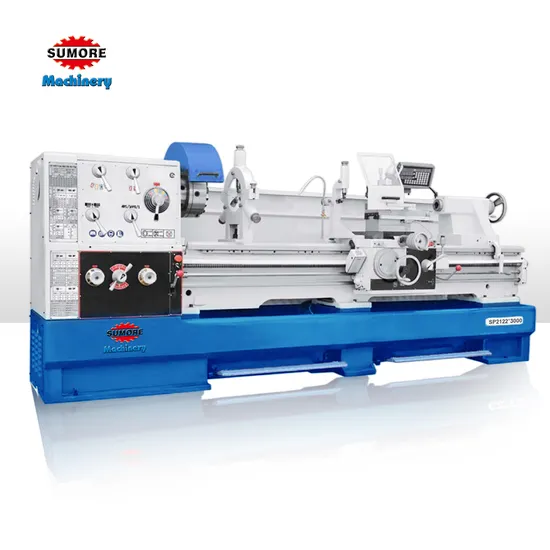 Most Popular Torno 1m 1.5m 2m 3m Horizontal Heavy Duty Metal Lathe Machine Sp2122