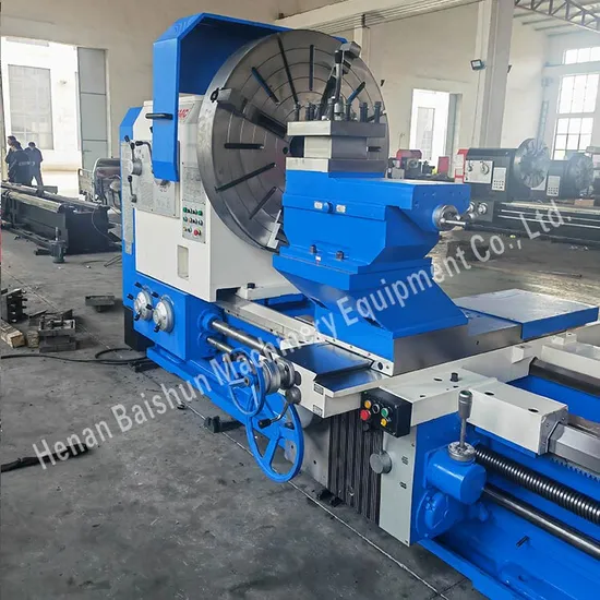 Factory Price Metal Lathe Machine Cw61180b Lathe for Metal Horizontal Lathe Bed Big Swing Gap-Bed Conventional Metal Lathe Machine