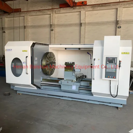 Ck6163 Ck6180 Ck61100 Ck61125 Ck61160 Heavy Duty Large CNC Horizontal Lathe Machine Tool Big Horizontal CNC Lathe with Low Price
