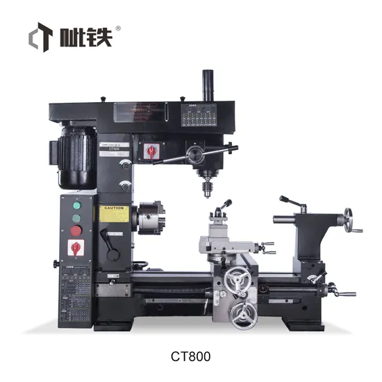 Factory Price CT800 Hq800 At800 Combo Lathe Machine Milling Machine