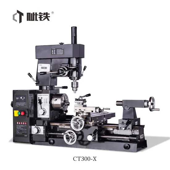 Factory Price High Quality Engine Mini Lathe Lathe CT300 Manual Lathe Mill Combo Machine