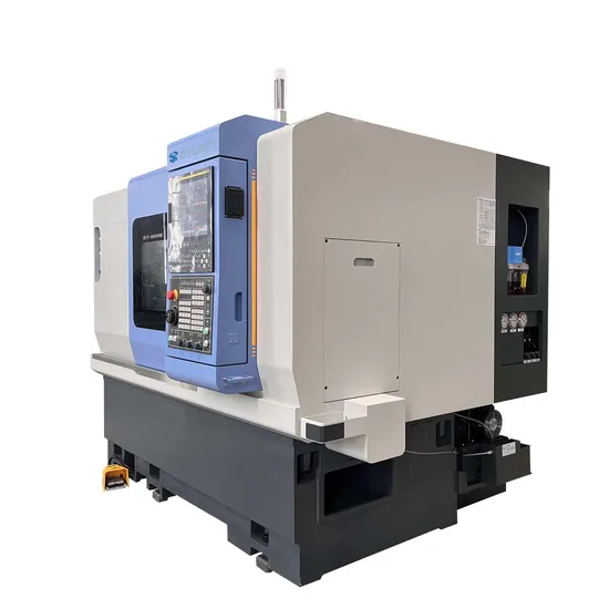 Heavy Duty Single Spindle CNC Turning Center Sy800m with Stress-Relief Bed
