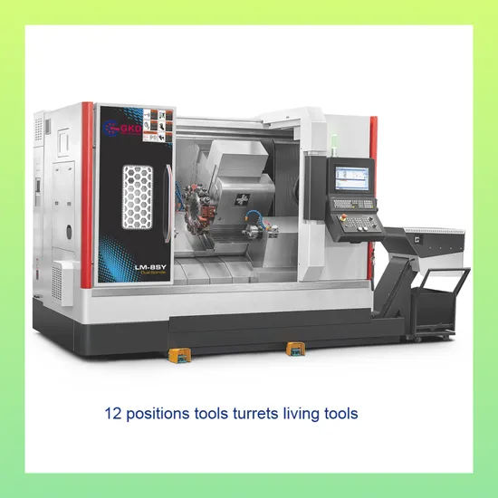 Y Axis CNC Turning Lathe Center