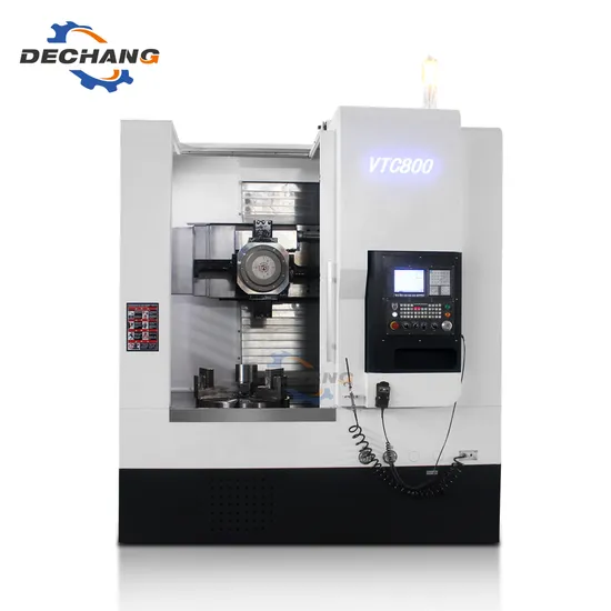 Vtc600/700/800/900 Automatic CNC Vertical Lathe Turning Machine