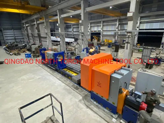 Heavy Duty Horizontal Lathe for Turning 15 Meter 60t Long Shaft, Cylinder, Roll