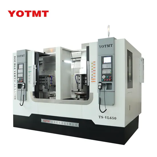 Double Side Spindle Turning Twins Vertical CNC Lathe Machine