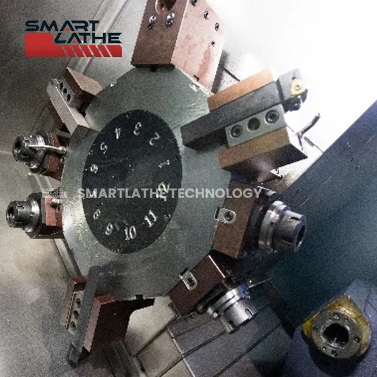 St-46yt Smartlathe 5 Axis Y Axis Long Bed Metal Lathe with Turret and Tailstock