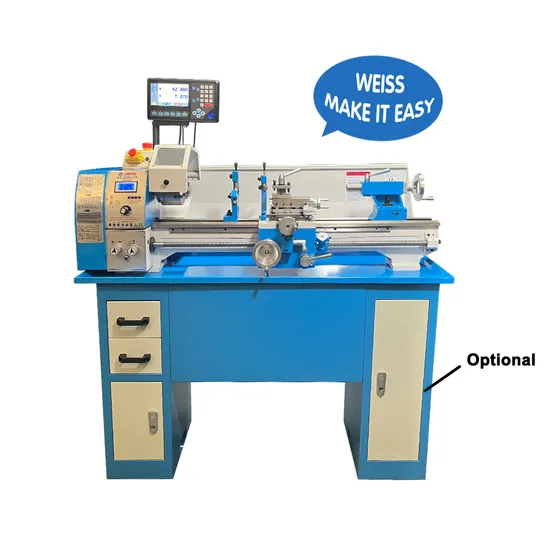 Weiss Wbl250lf Bench Lathe with 750mm Distance Between Centers
