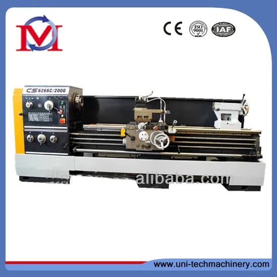 High Precision Big Bore Horizontal Metal Lathe Machine