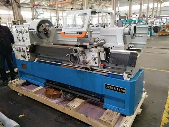 Precision Manual Price Torno Horizontal Parallel Mechanical Lathe Machine for Metal Turning