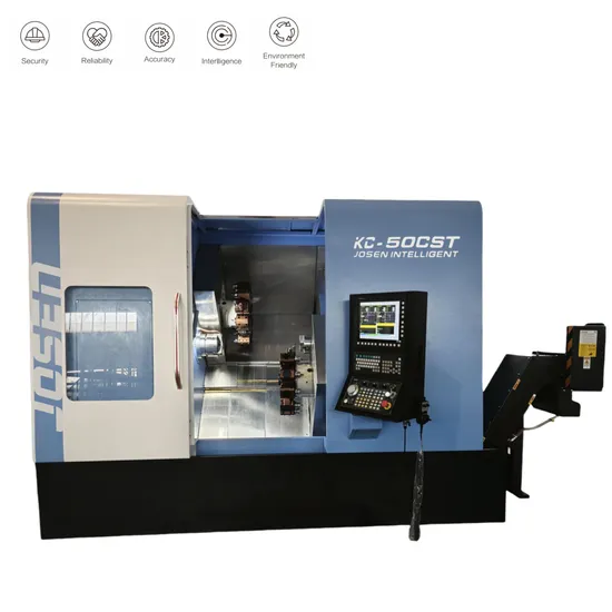 High-Speed Multi-Processing Intelligent Compact Double-Spindle with Y-Axis CNC Lathe-Milling Center Kc-50cst