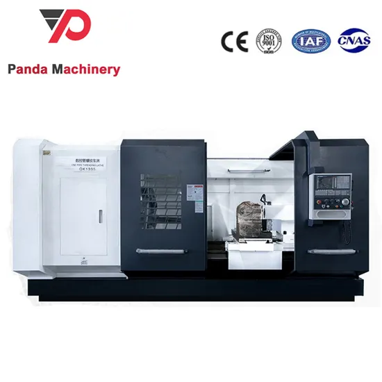 Heavy Duty Torno Control Fanuc CNC Lathe Qk1350 CNC Pipe Threading Lathe