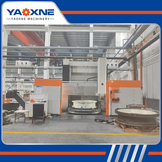 High-Efficiency Precision CNC Double Column Vertical Turning Machining Center Lathe Machine Tool