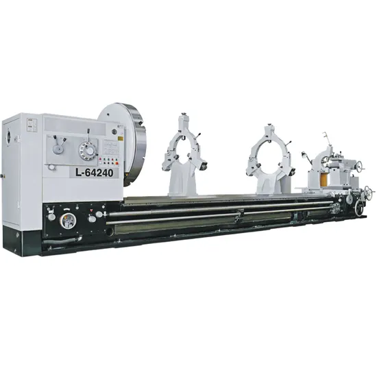 China Heavy Duty Horizontal Metal Big Spindle Bore Lathe Machine