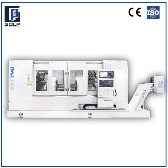 Specialized Machines Double Head Spindle Oblique Slant Bed Shaft CNC Lathe Machine for Logistics Roller