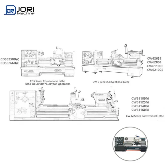 Metal Processing Cutting Turning Lathe Machine CS6250 Torno