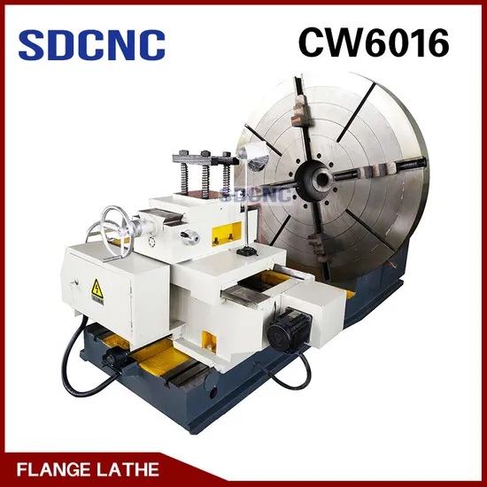 Factory Directly Supply Big Diameter Heavy Duty Floor Type Lathe Machine
