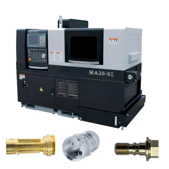 High-Precision 5-Axis Lathe with Comprehensive Machining Pindle Taiwan Technology Swiss Type CNC Lathe Machine