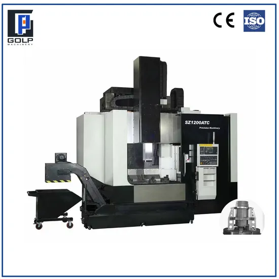 CNC Vertical Lathe Machine Turning Center Universal Vertical Lathe for Water Pump Motor Shell