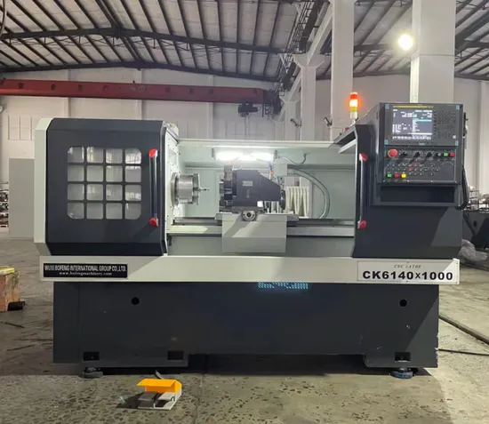 Flat Bed CNC Turning Machine with Fanuc Siemens and GSK System