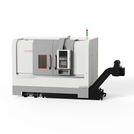 Professional High Precision CNC Lathe with Inclined Bed